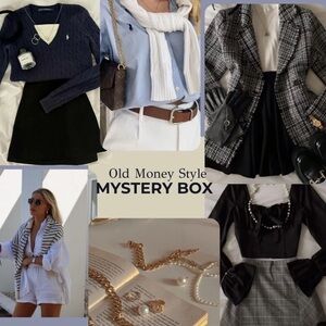 Old money style mystery box